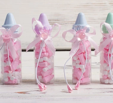Pink Baby Bottles